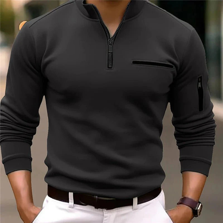 Emmerich | Herren Halbzip Pullover | Bequem