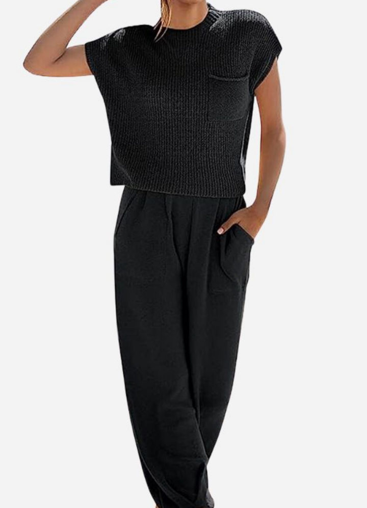 Nicole | Damen Zweiteiliges Set | Stylisch