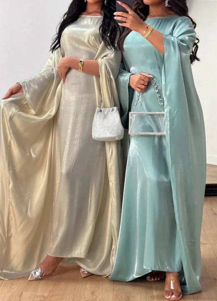 Antje | Damen Abaya Kleid | Fließender Schnitt