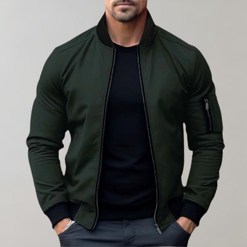 Max | Stylische Bomberjacke Für Herren | Übergänge