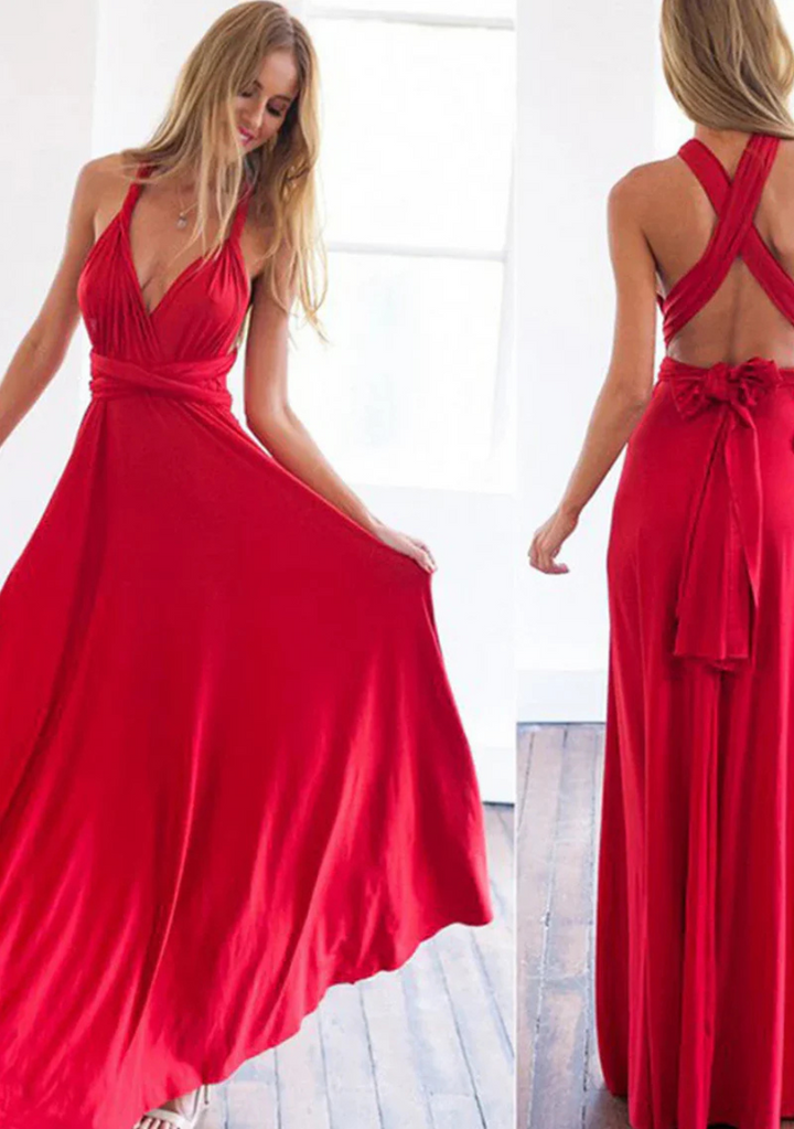 Fenia | Mehrweg-Wickelkleid für Damen | Chic