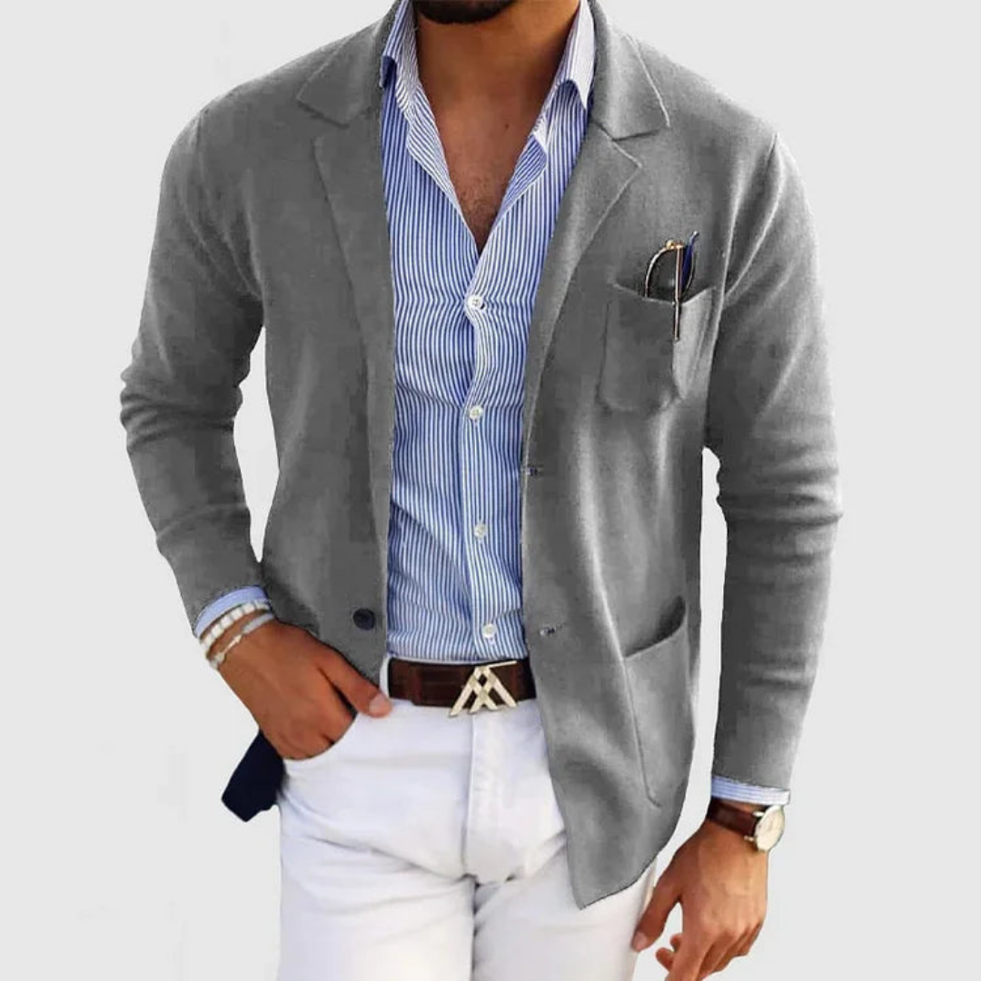 Norbert | Herren Strickjacke Sakko | Leichte