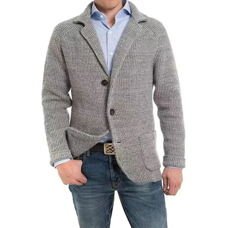 Volker | Klassischer Cardigan Für Herren | Vielseitig