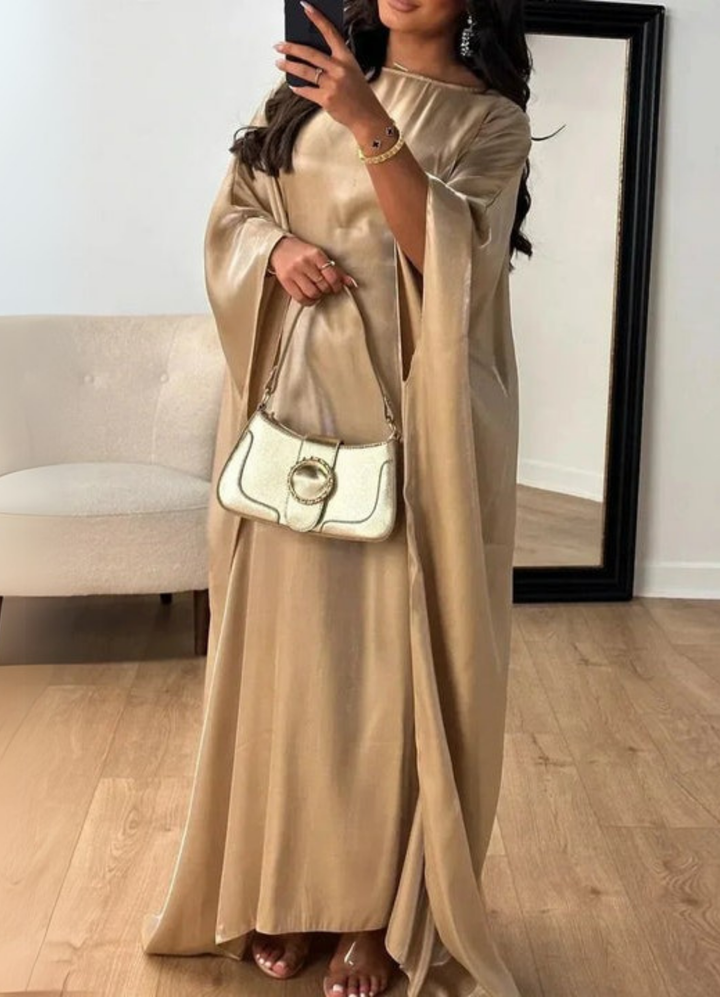 Antje | Damen Abaya Kleid | Fließender Schnitt