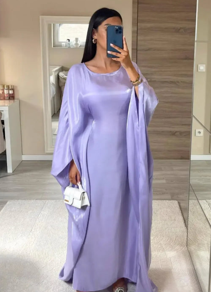 Antje | Damen Abaya Kleid | Fließender Schnitt