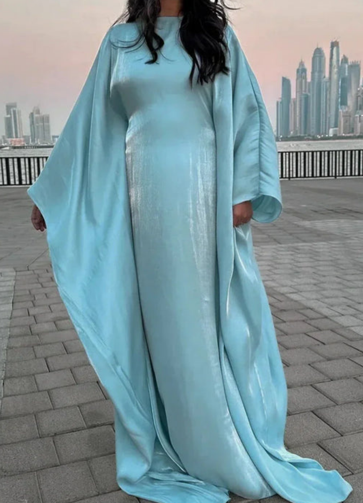 Antje | Damen Abaya Kleid | Fließender Schnitt