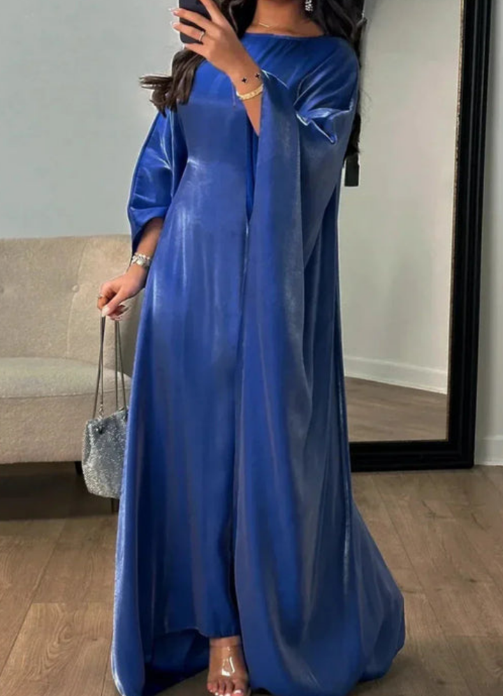 Antje | Damen Abaya Kleid | Fließender Schnitt