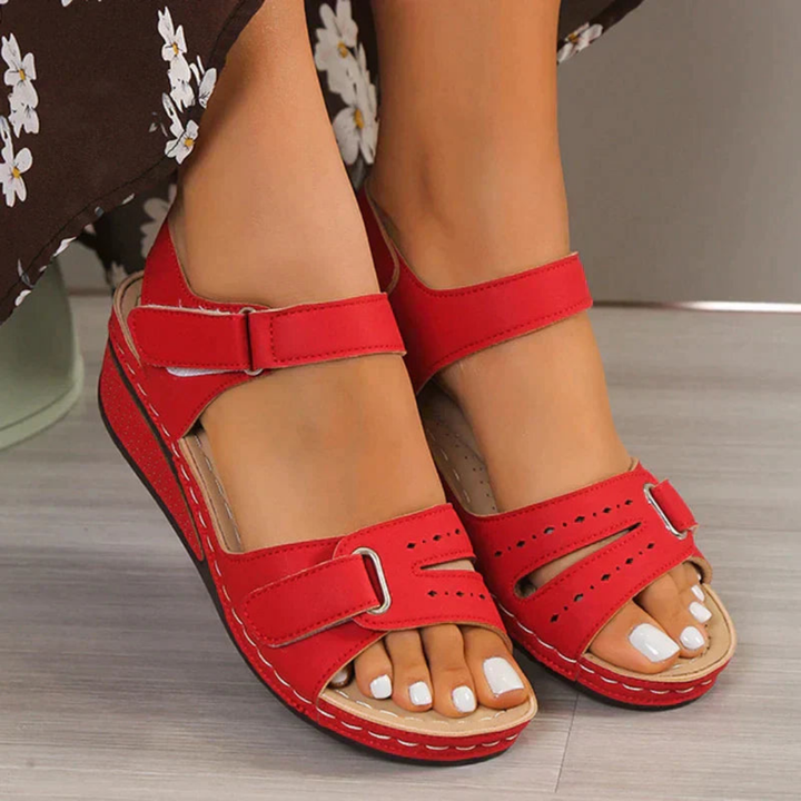 Mariele | Damen Orthopädische Riemchensandalen | Bequem