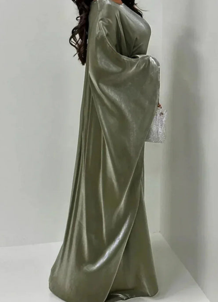 Antje | Damen Abaya Kleid | Fließender Schnitt
