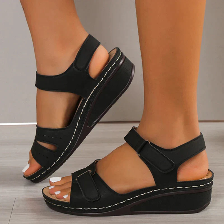 Mariele | Damen Orthopädische Riemchensandalen | Bequem