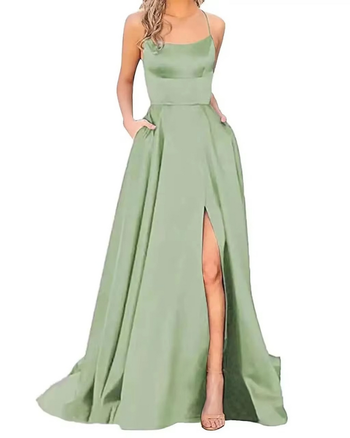 Zélie | Fließendes Maxikleid Für Damen | Elegant