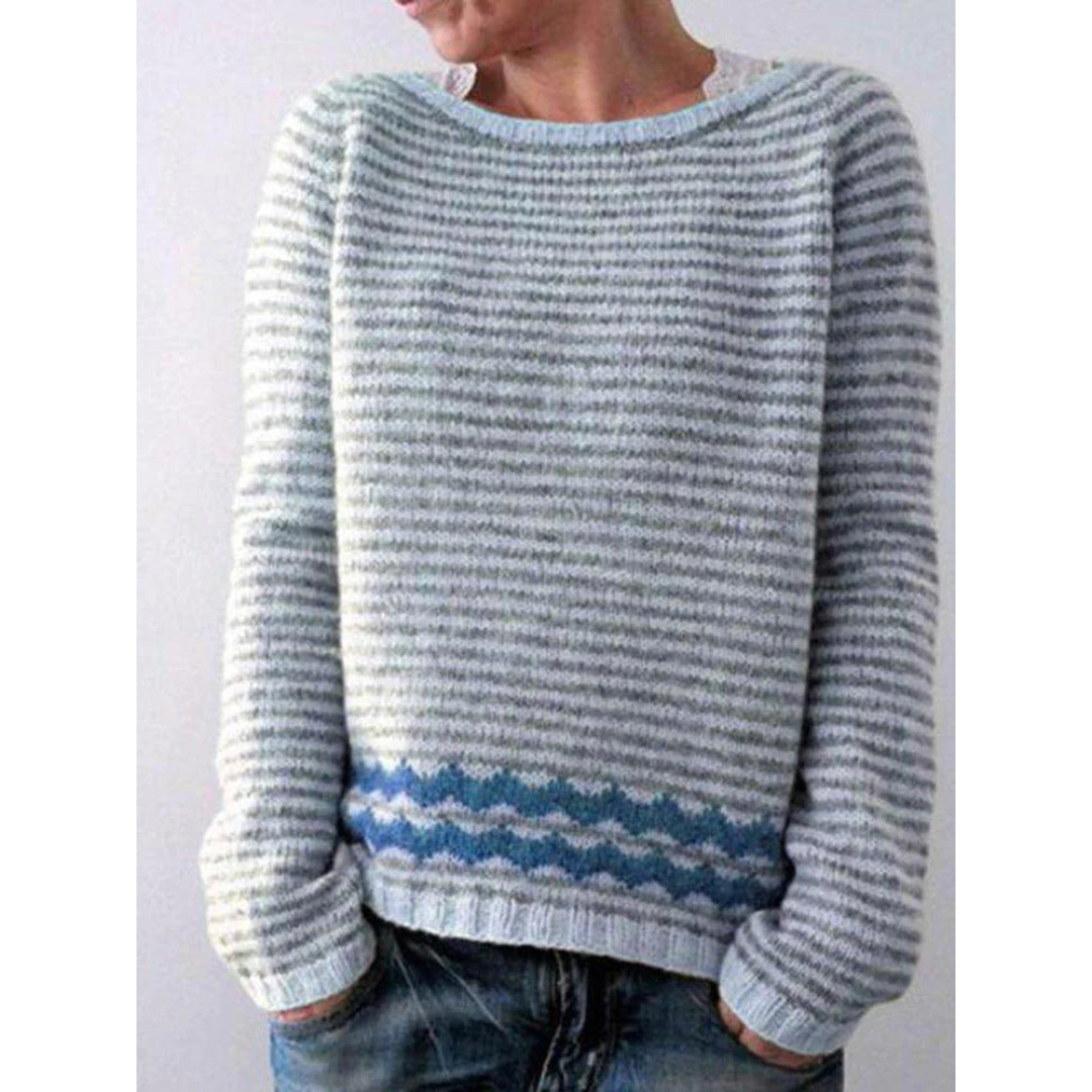 Tokirin | Damen Strick Warme Pullover | Langarm