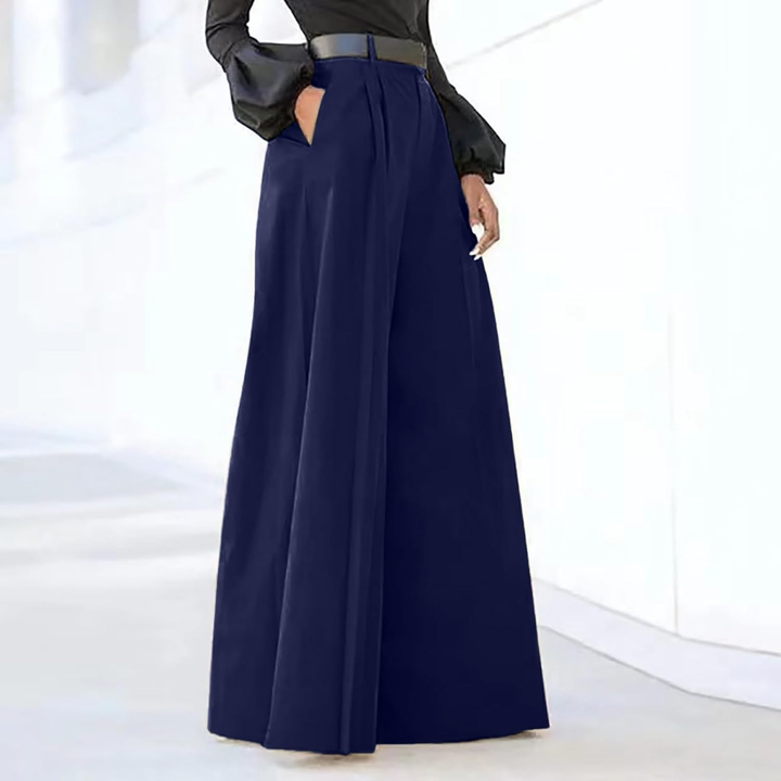 Anina | Damen Weite Hose | High-Waist