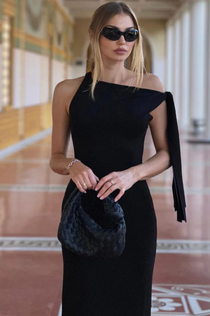 Wira | Weißes Maxikleid Für Damen | Elegantes