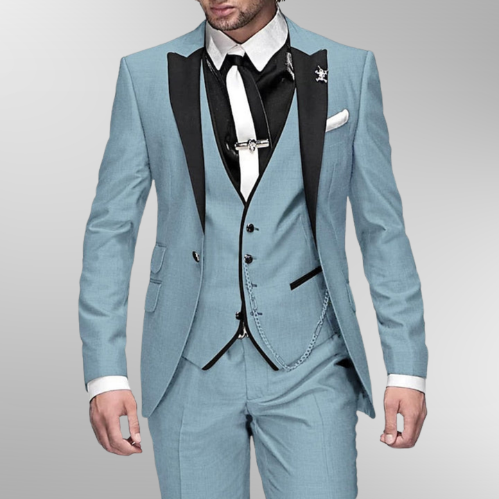 Yasin | Herren Dreiteiliger Anzug | Slim Fit