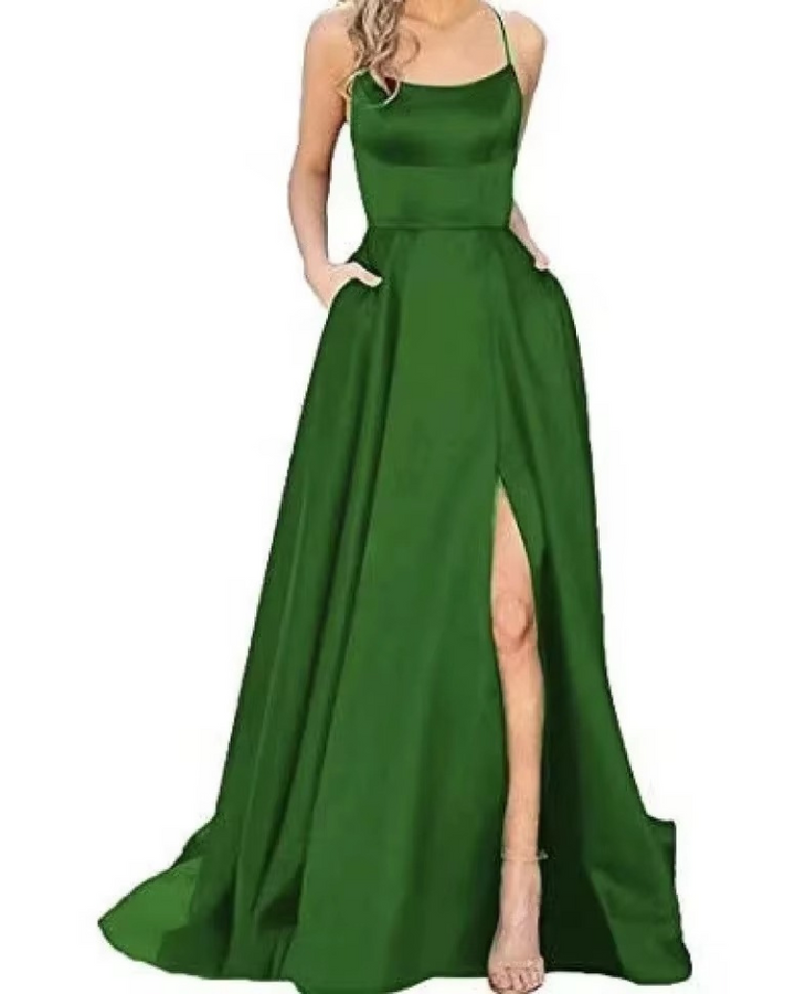 Zélie | Fließendes Maxikleid Für Damen | Elegant