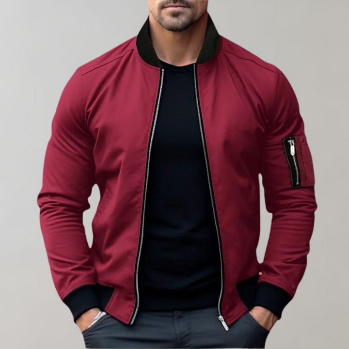 Max | Stylische Bomberjacke Für Herren | Übergänge
