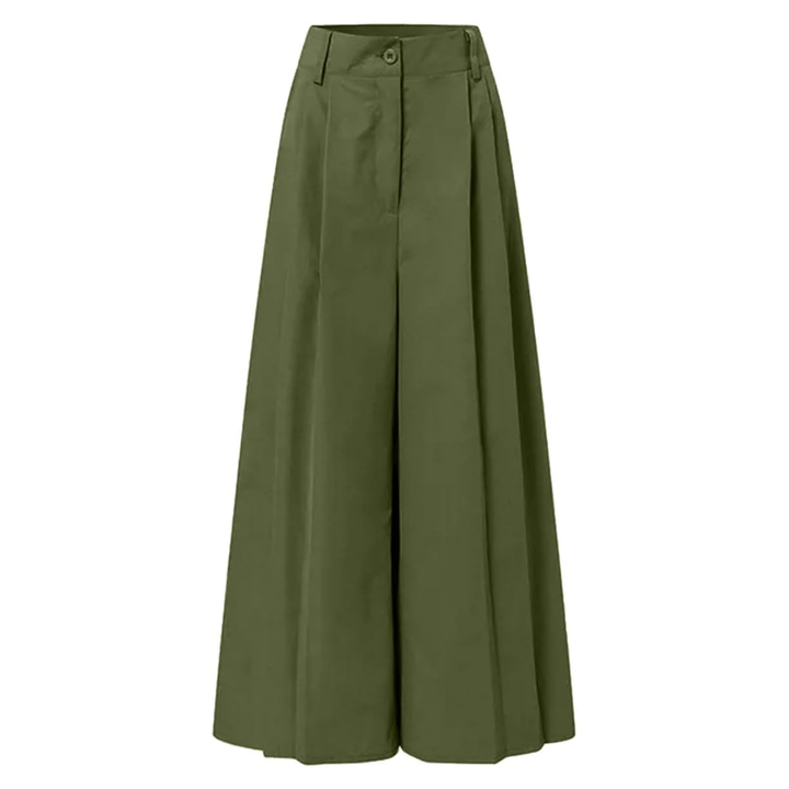 Anina | Damen Weite Hose | High-Waist