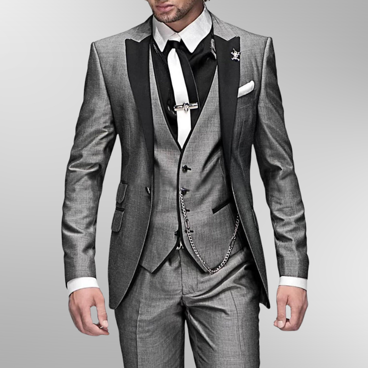 Yasin | Herren Dreiteiliger Anzug | Slim Fit