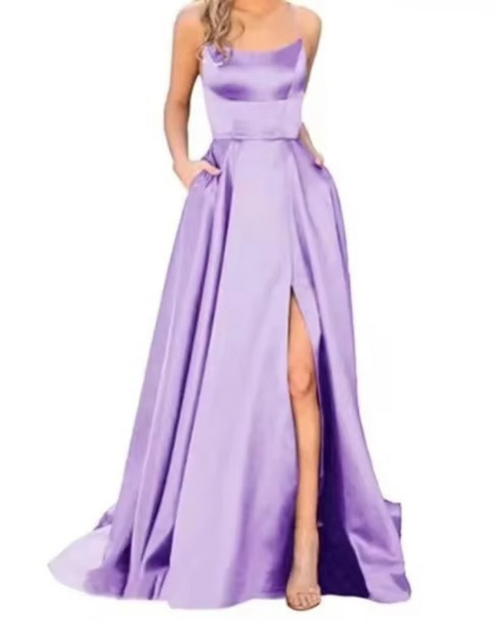 Zélie | Fließendes Maxikleid Für Damen | Elegant