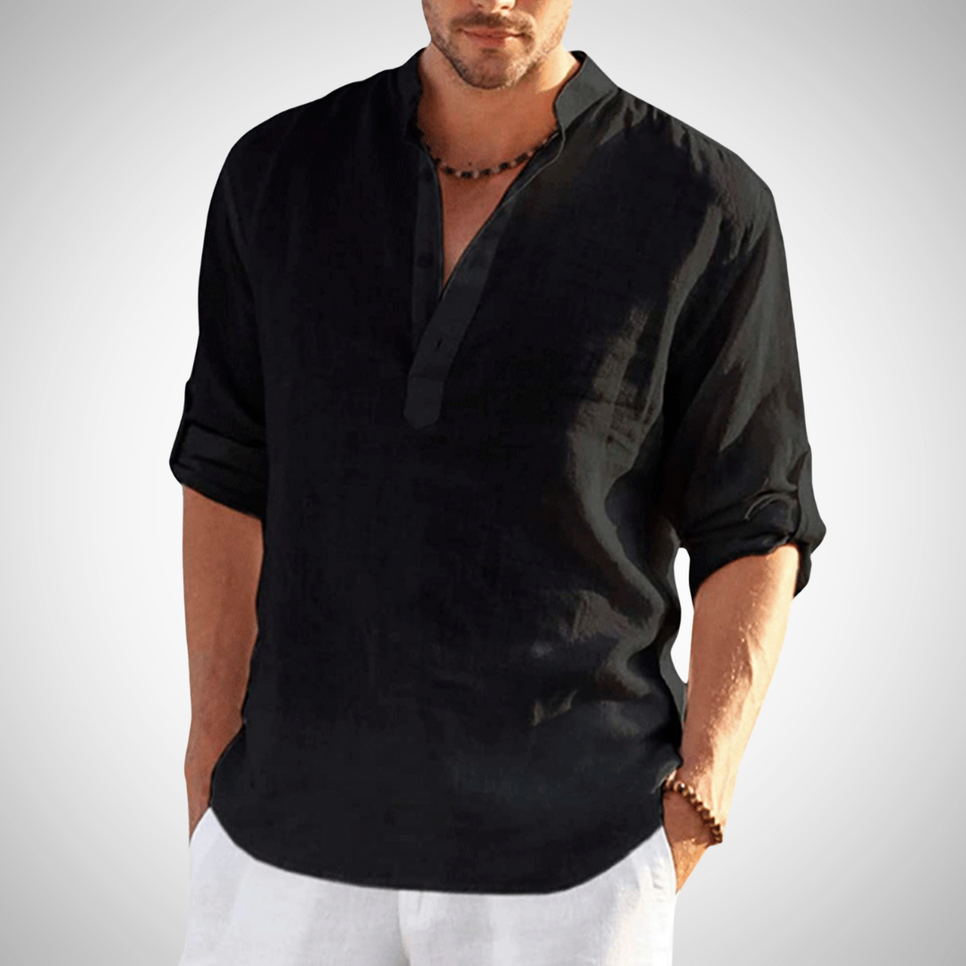 Othmar | Herren Lässiges Langarmshirt | Komfortabel