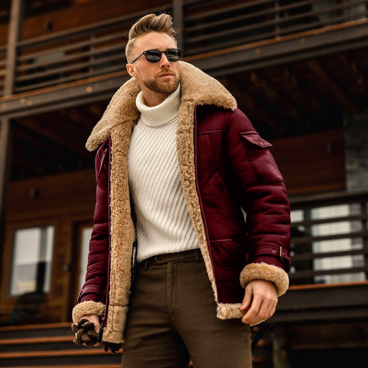 Stephen | Herren Winter Fliegerjacke | Warm