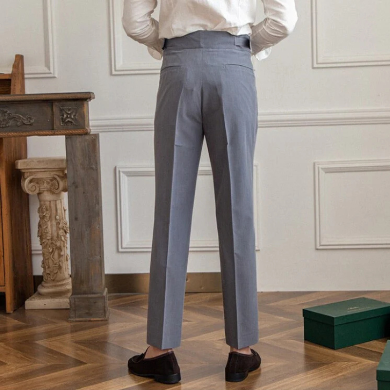 Matthieu | Hohe Taille Hose Für Herren | Maßgeschneidert