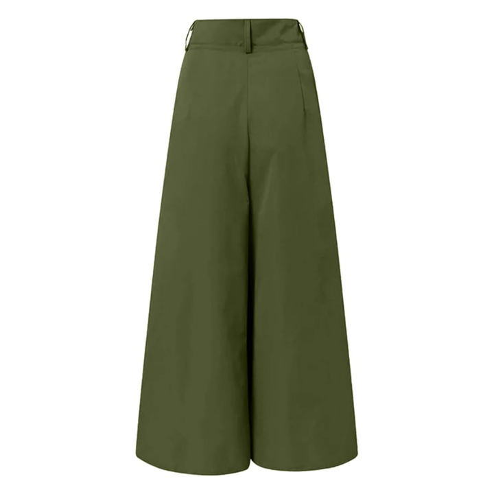 Anina | Damen Weite Hose | High-Waist
