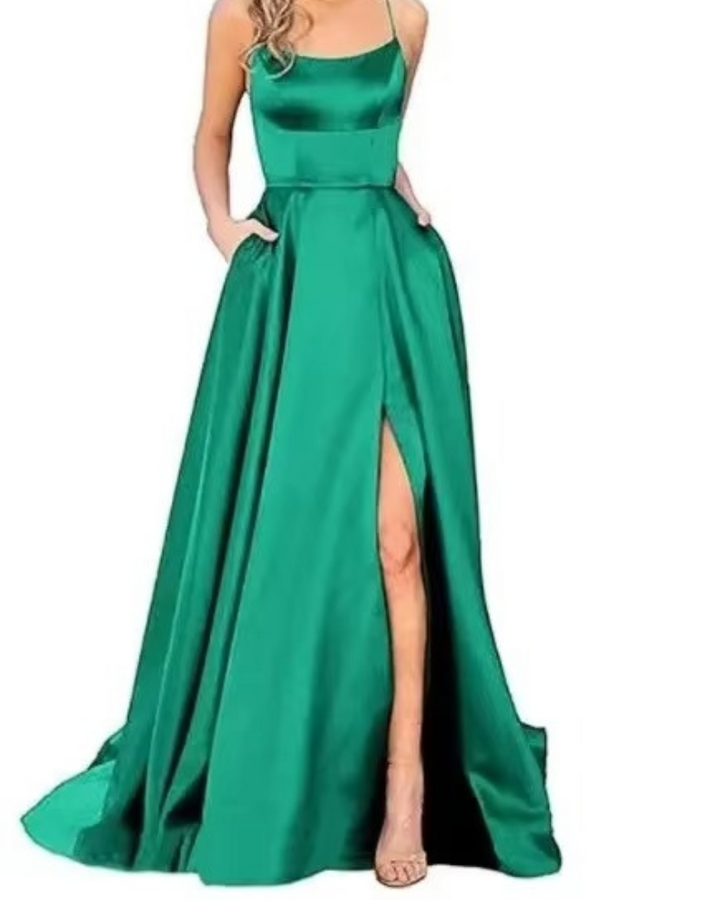 Zélie | Fließendes Maxikleid Für Damen | Elegant