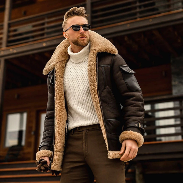 Stephen | Herren Winter Fliegerjacke | Warm