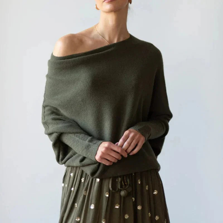 Eike | Damen Oversized Strick Pullover | Komfort