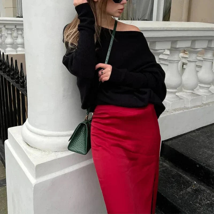 Eike | Damen Oversized Strick Pullover | Komfort