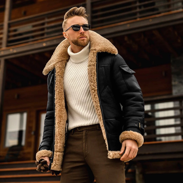 Stephen | Herren Winter Fliegerjacke | Warm
