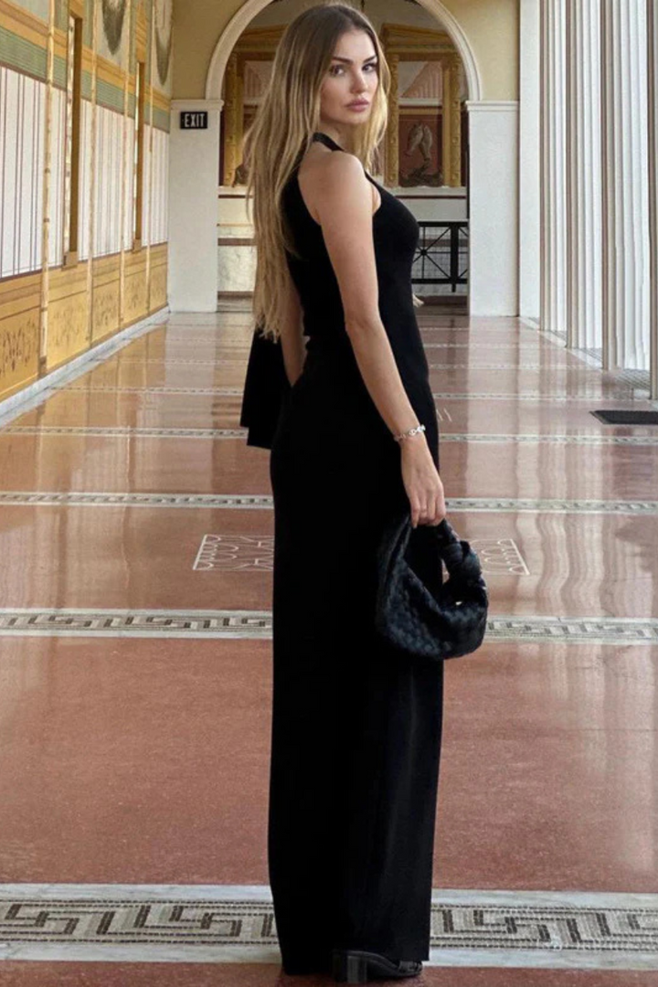 Wira | Weißes Maxikleid Für Damen | Elegantes