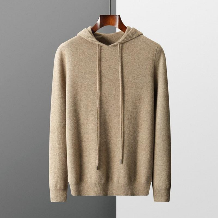 Dolf | Herren Gestrickter Hoodie | Bequem
