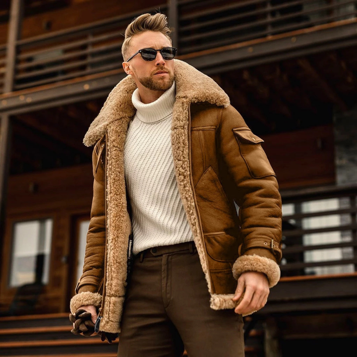 Stephen | Herren Winter Fliegerjacke | Warm