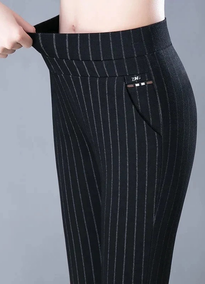 Zeta | Damen Büro Stretch Hose | Figurbetont