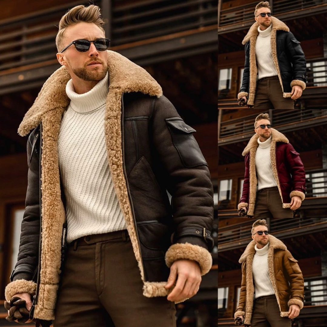 Stephen | Herren Winter Fliegerjacke | Warm