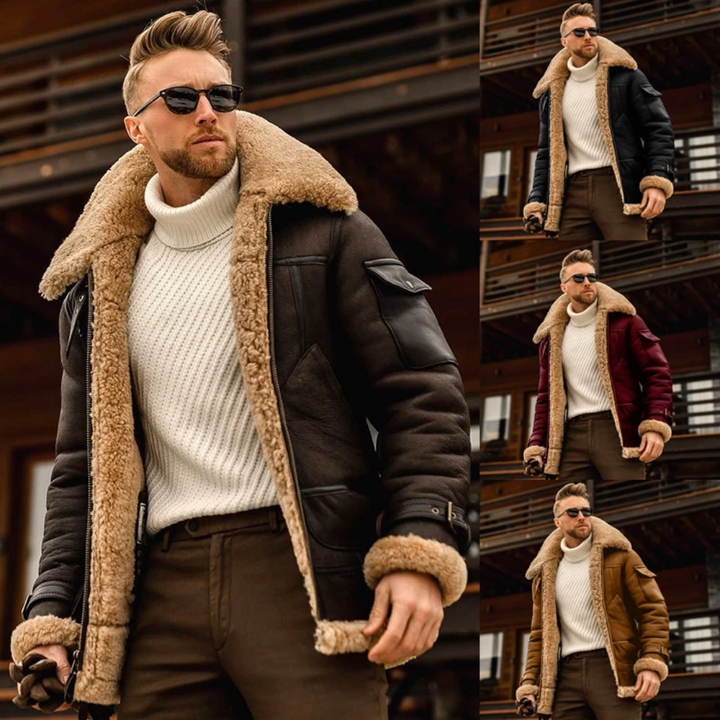 Stephen | Herren Winter Fliegerjacke | Warm