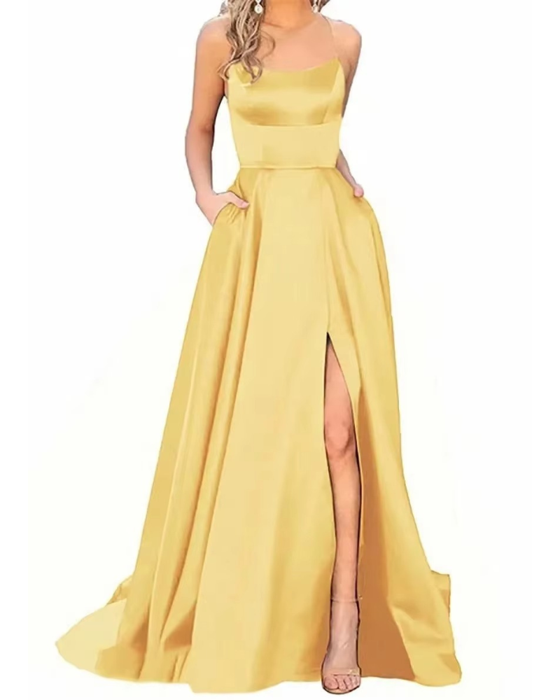 Zélie | Fließendes Maxikleid Für Damen | Elegant