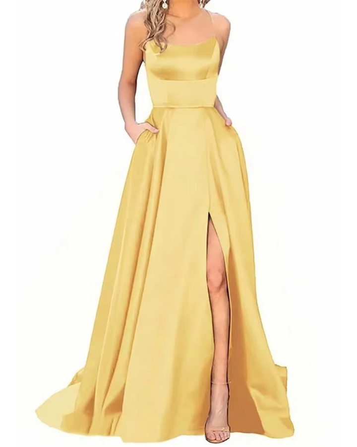 Zélie | Fließendes Maxikleid Für Damen | Elegant