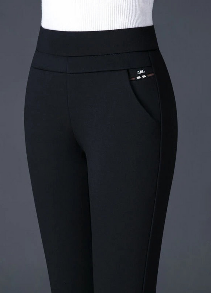 Zeta | Damen Büro Stretch Hose | Figurbetont