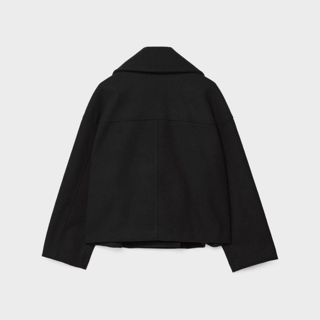 Olinda | Damen Kurz Mantel | Doppelreihig