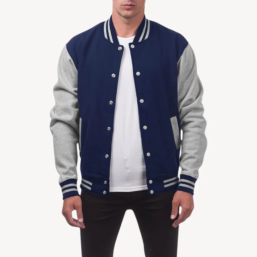 Karsten | Sportliche Baseballjacke Für Herren | Dynamisch