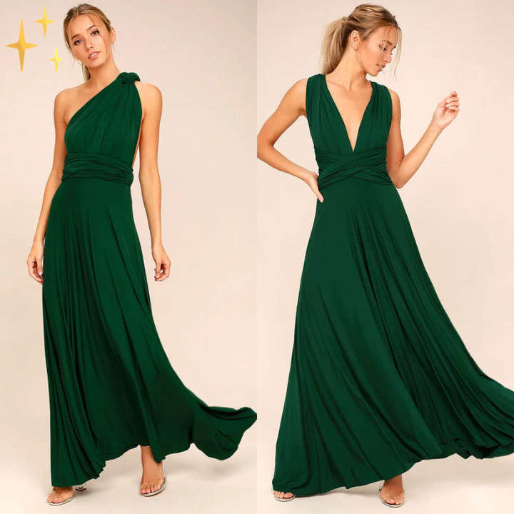 Mia | Elegantes Wickelkleid für Damen | Abiball