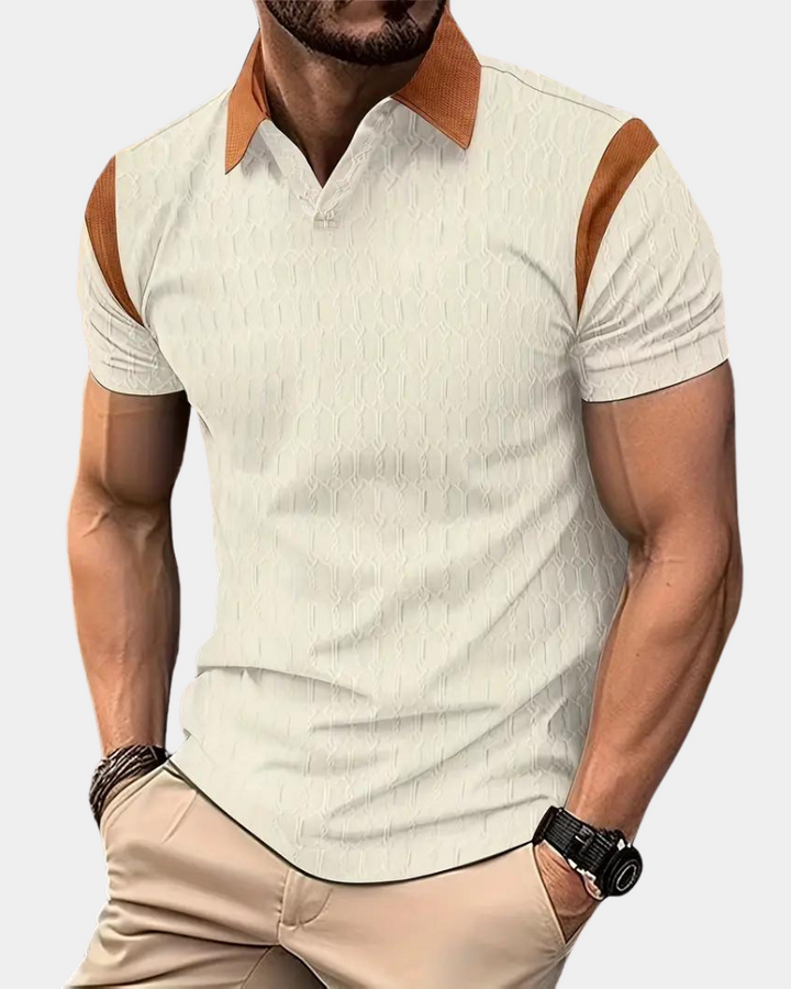 Vega | Trendiges Poloshirt für Herren | Kurzarm
