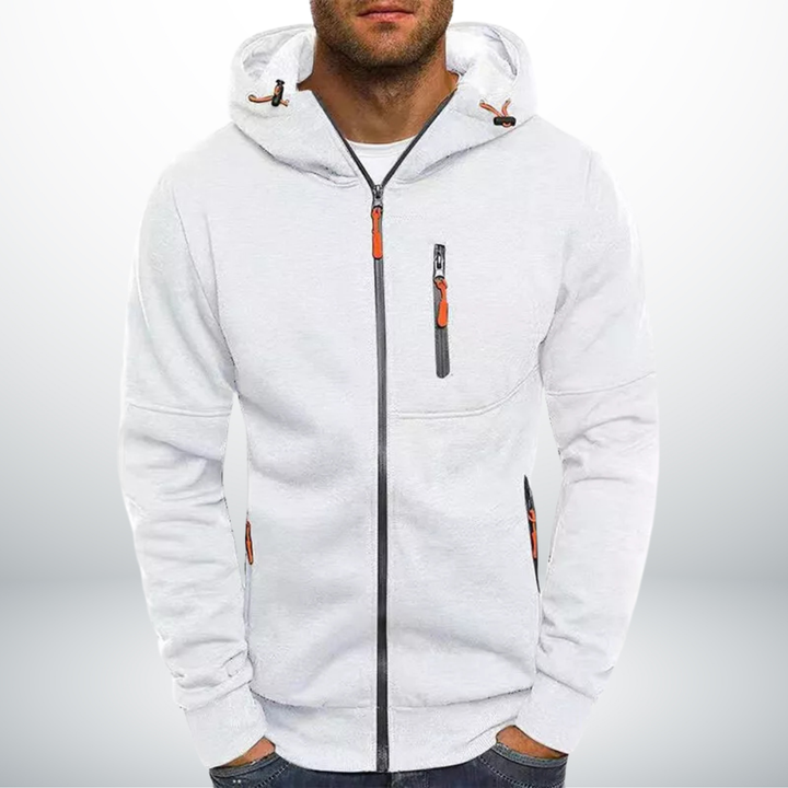 Ludolf | Herren Hoodie mit Reißverschluss | Bequem