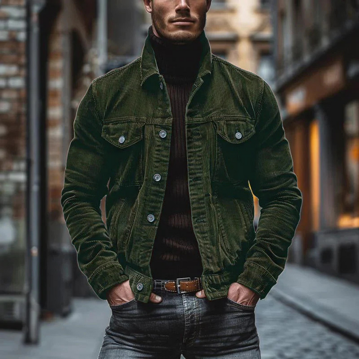 Zeno | Klassische Vintage-Jacke Für Herren | Zeitlos