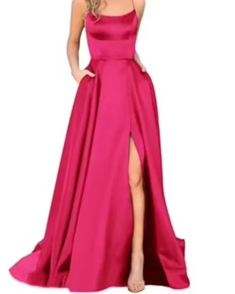 Zélie | Fließendes Maxikleid Für Damen | Elegant