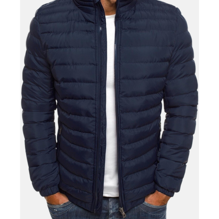 Addaleim | Herren Reißverschluss Daunen Jacke | Warme